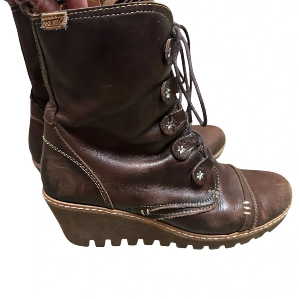 Pikolinos Wedge Ankle Boots - Picture 5 of 9